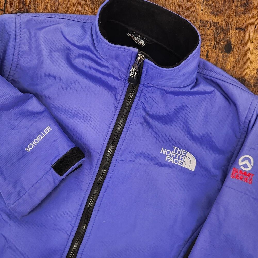 The North Face Summit Series Schoeller Small Mock Soft Shell Jacket 3XDRY Purple